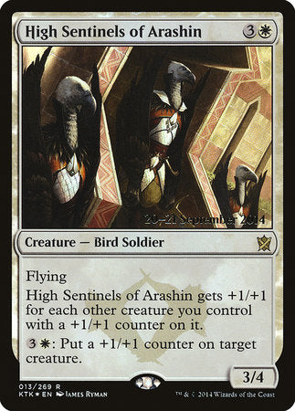 High Sentinels of Arashin [Khans of Tarkir Promos] | Event Horizon Hobbies CA