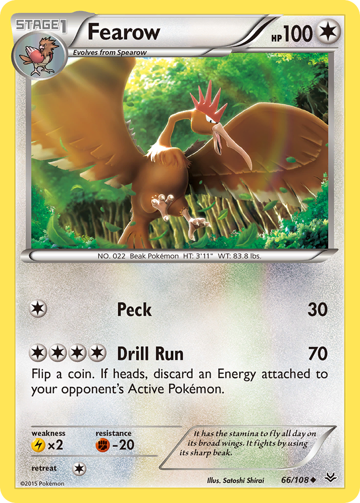 Fearow (66/108) [XY: Roaring Skies] | Event Horizon Hobbies CA