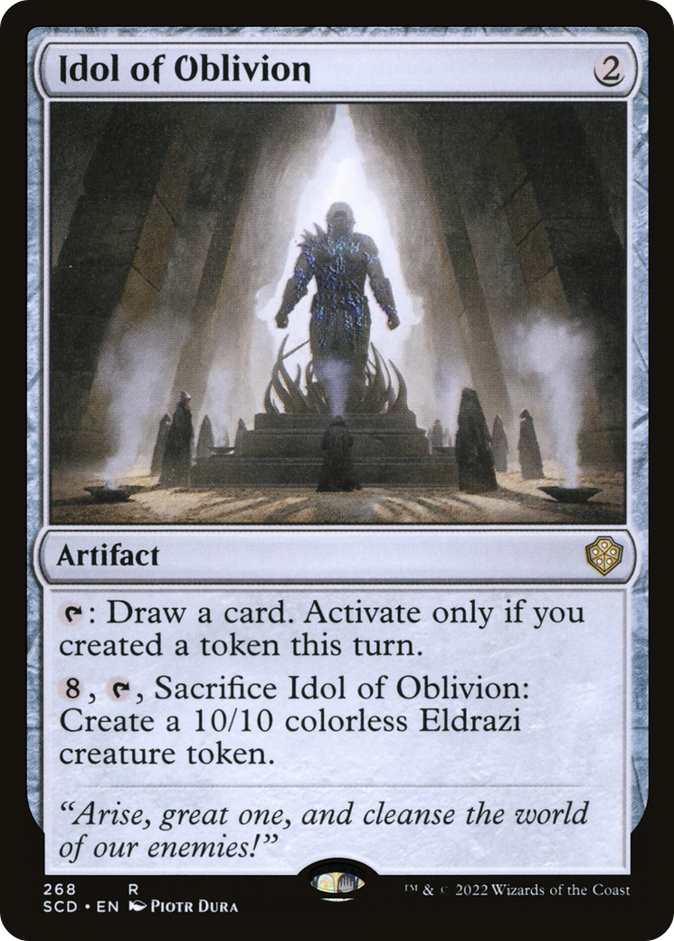 Idol of Oblivion [Starter Commander Decks] | Event Horizon Hobbies CA