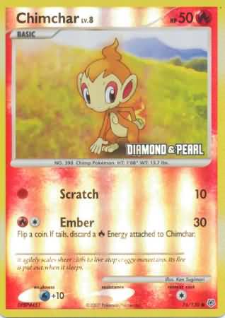 Chimchar (76/130) [Burger King Promos: 2008 Collection] | Event Horizon Hobbies CA