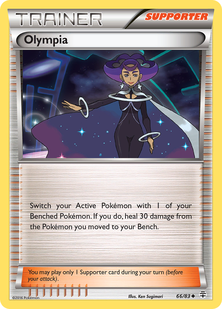 Olympia (66/83) [XY: Generations] | Event Horizon Hobbies CA