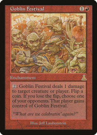 Goblin Festival [Urza's Destiny] | Event Horizon Hobbies CA