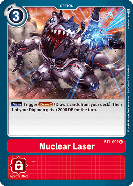 Nuclear Laser [BT1-092] [Release Special Booster Ver.1.0] | Event Horizon Hobbies CA