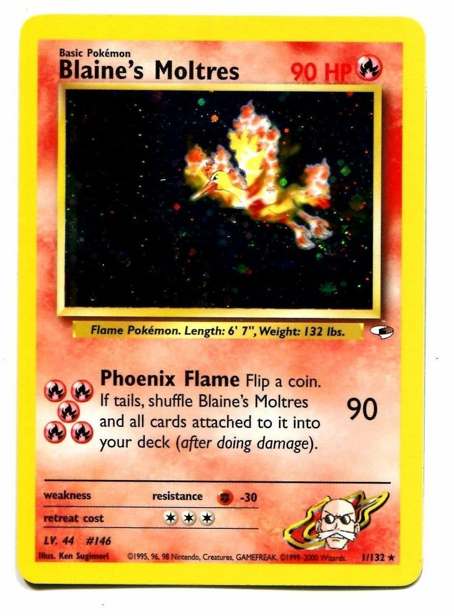 Blaine's Moltres (1/132) [Gym Heroes Unlimited] | Event Horizon Hobbies CA