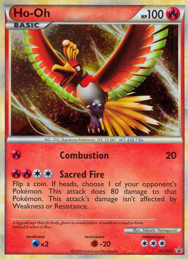 Ho-Oh (HGSS01) [HeartGold & SoulSilver: Black Star Promos] | Event Horizon Hobbies CA