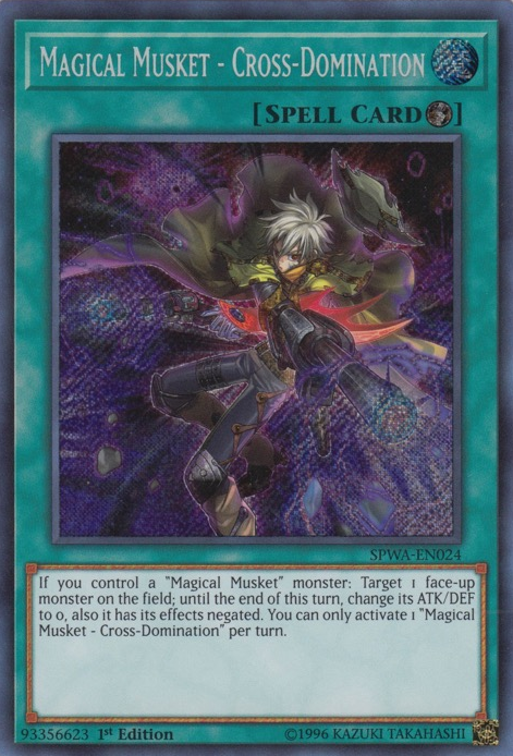 Magical Musket - Cross-Domination [SPWA-EN024] Secret Rare | Event Horizon Hobbies CA