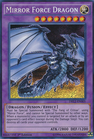 Mirror Force Dragon [DRL2-EN005] Secret Rare | Event Horizon Hobbies CA