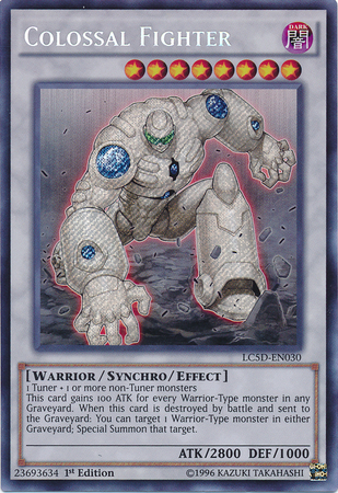 Colossal Fighter [LC5D-EN030] Secret Rare | Event Horizon Hobbies CA