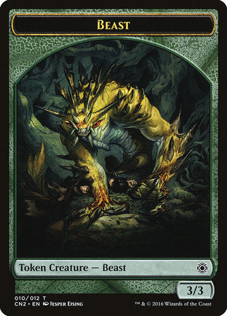 Beast Token [Conspiracy: Take the Crown Tokens] | Event Horizon Hobbies CA