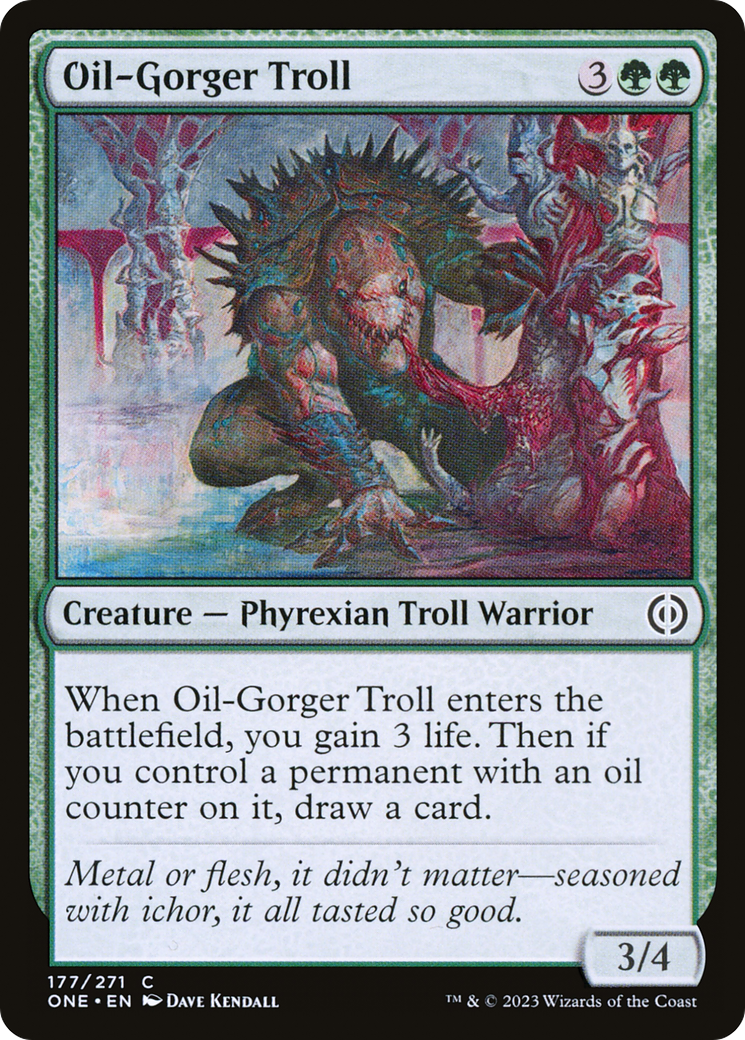 Oil-Gorger Troll [Phyrexia: All Will Be One] | Event Horizon Hobbies CA