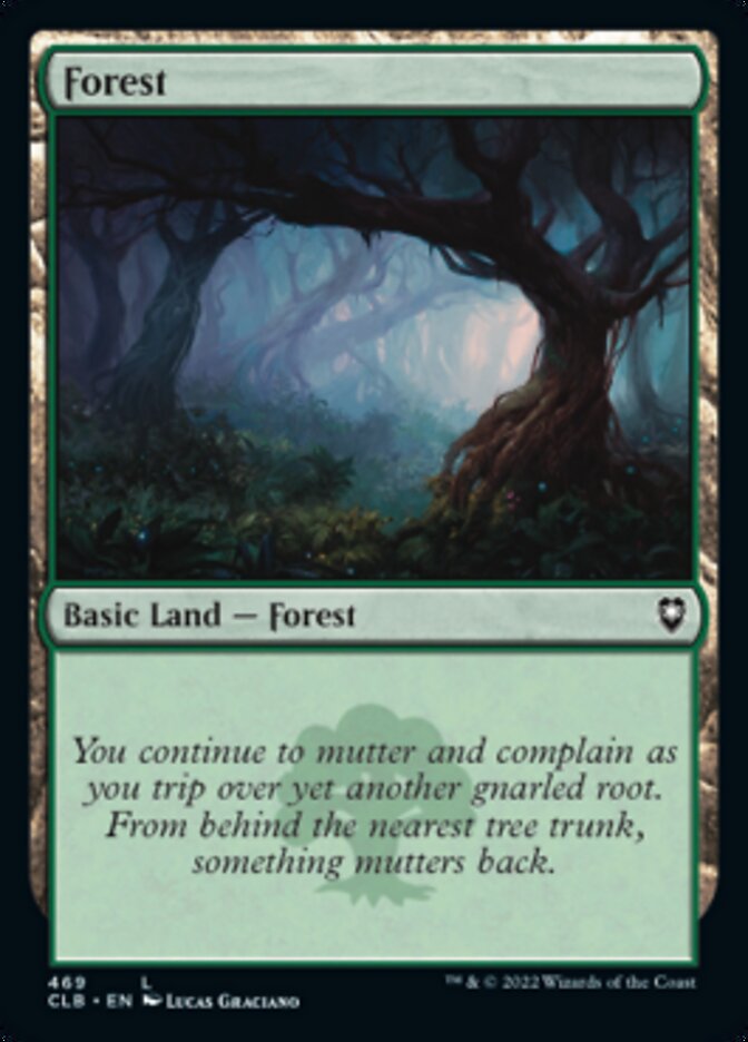 Forest (469) [Commander Legends: Battle for Baldur's Gate] | Event Horizon Hobbies CA