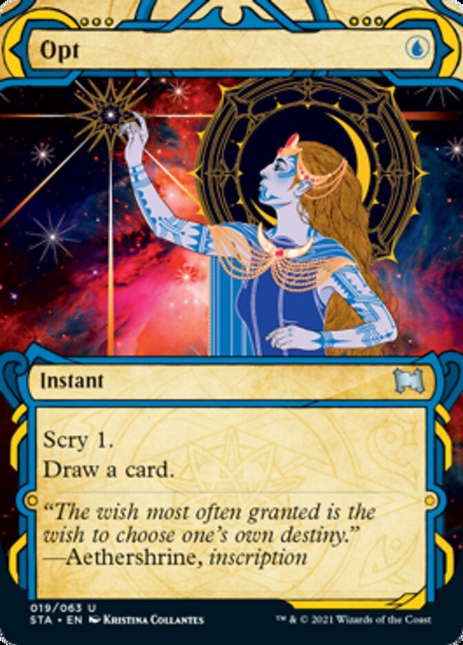 Opt (Etched Foil) [Strixhaven Mystical Archive] | Event Horizon Hobbies CA