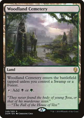 Woodland Cemetery [Dominaria Promos] | Event Horizon Hobbies CA