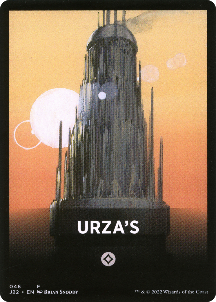 Urza's Theme Card [Jumpstart 2022 Front Cards] | Event Horizon Hobbies CA