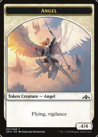 Angel Token [Guilds of Ravnica Tokens] | Event Horizon Hobbies CA