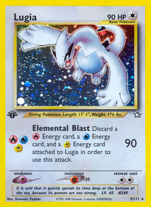 Lugia (9/111) [Neo Genesis 1st Edition] | Event Horizon Hobbies CA