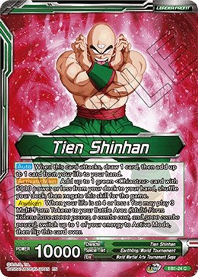 Tien Shinhan // Tien Shinhan, Mysterious Technique (EB1-024) [Battle Evolution Booster] | Event Horizon Hobbies CA