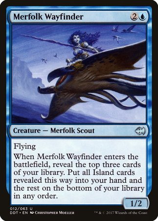 Merfolk Wayfinder [Duel Decks: Merfolk vs. Goblins] | Event Horizon Hobbies CA