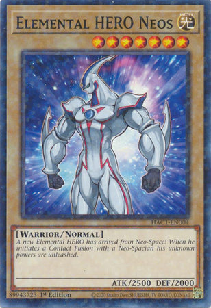 Elemental HERO Neos (Duel Terminal) [HAC1-EN004] Parallel Rare | Event Horizon Hobbies CA