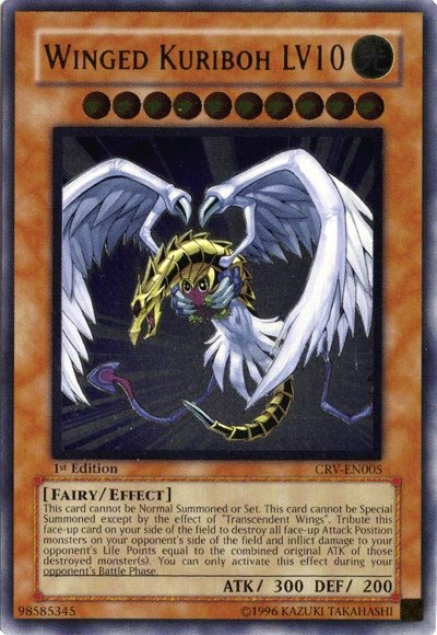 Winged Kuriboh LV10 [CRV-EN005] Ultimate Rare | Event Horizon Hobbies CA