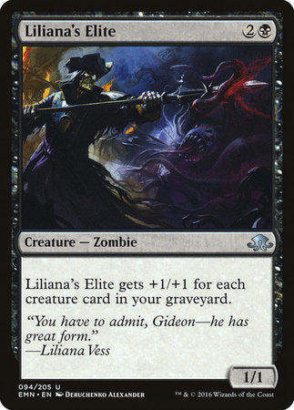 Liliana's Elite [Eldritch Moon] | Event Horizon Hobbies CA