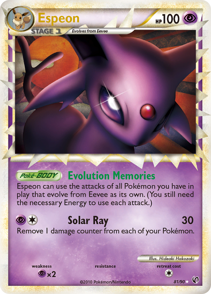 Espeon (81/90) [HeartGold & SoulSilver: Undaunted] | Event Horizon Hobbies CA