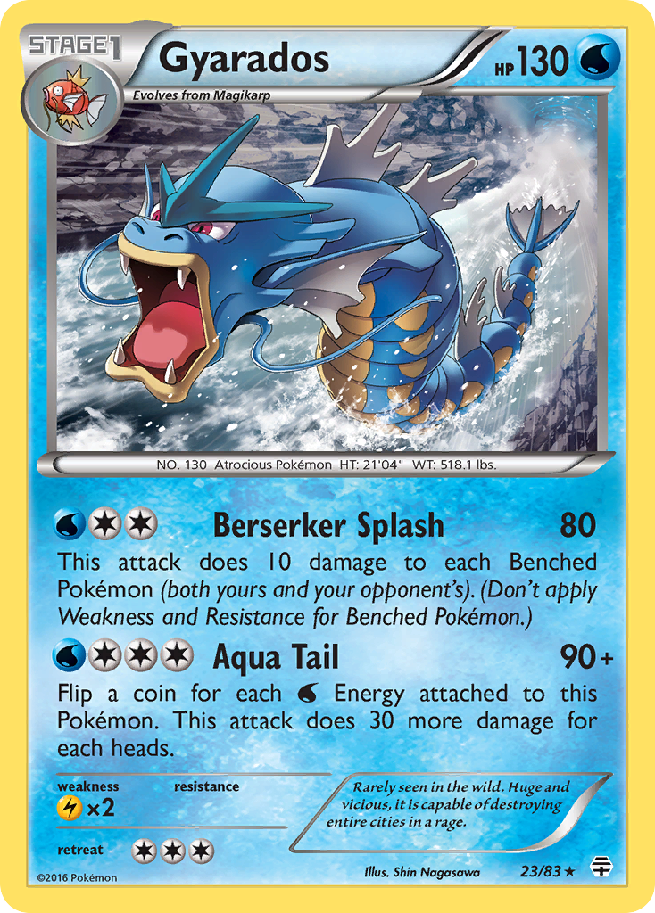 Gyarados (23/83) [XY: Generations] | Event Horizon Hobbies CA