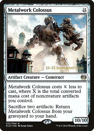 Metalwork Colossus [Kaladesh Promos] | Event Horizon Hobbies CA