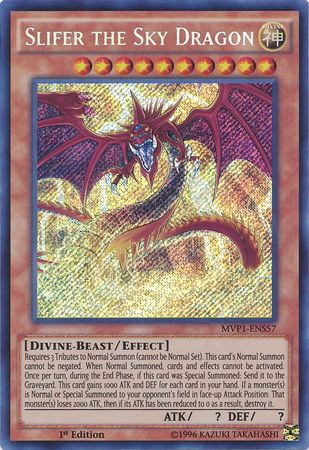 Slifer the Sky Dragon [MVP1-ENS57] Secret Rare | Event Horizon Hobbies CA