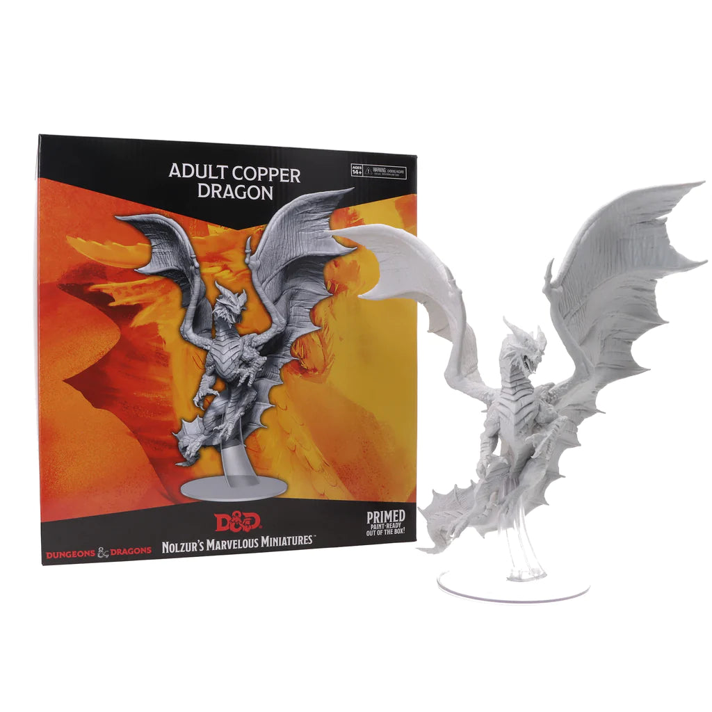 Wizkids - Nolzur's Marvelous Miniatures - Adult Copper Dragon | Event Horizon Hobbies CA