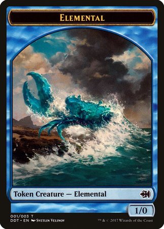 Elemental Token [Duel Decks: Merfolk vs. Goblins Tokens] | Event Horizon Hobbies CA