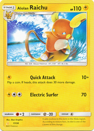 Alolan Raichu (17/30) [Sun & Moon: Trainer Kit - Alolan Raichu] | Event Horizon Hobbies CA