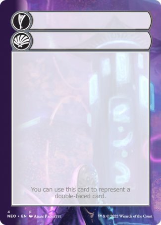 Helper Card (4/9) [Kamigawa: Neon Dynasty Tokens] | Event Horizon Hobbies CA