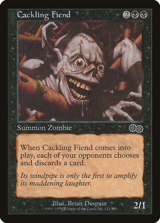 Cackling Fiend [Urza's Saga] | Event Horizon Hobbies CA