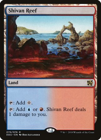 Shivan Reef [Duel Decks: Elves vs. Inventors] | Event Horizon Hobbies CA