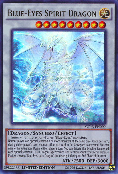 Blue-Eyes Spirit Dragon [CT13-EN009] Ultra Rare | Event Horizon Hobbies CA