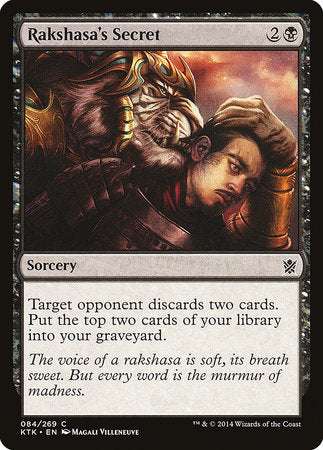 Rakshasa's Secret [Khans of Tarkir] | Event Horizon Hobbies CA