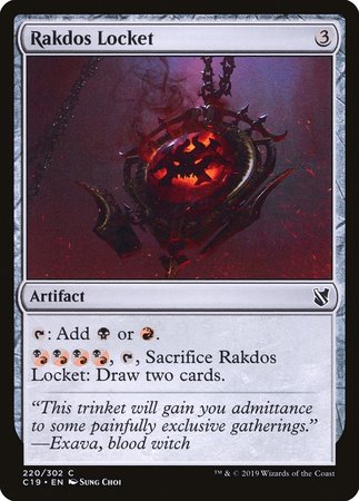 Rakdos Locket [Commander 2019] | Event Horizon Hobbies CA