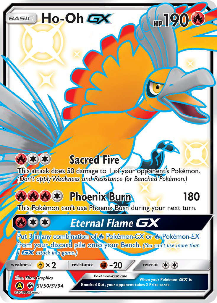 Ho-Oh GX (SV50/SV94) [Sun & Moon: Hidden Fates - Shiny Vault] | Event Horizon Hobbies CA