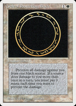 Circle of Protection: Black [Summer Magic / Edgar] | Event Horizon Hobbies CA