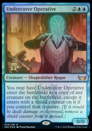 Undercover Operative [Streets of New Capenna Prerelease Promos] | Event Horizon Hobbies CA