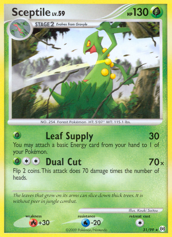 Sceptile (31/99) [Platinum: Arceus] | Event Horizon Hobbies CA