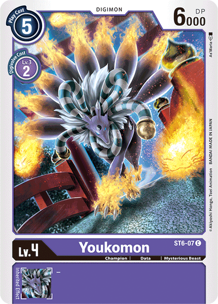Youkomon [ST6-07] [Starter Deck: Venomous Violet] | Event Horizon Hobbies CA