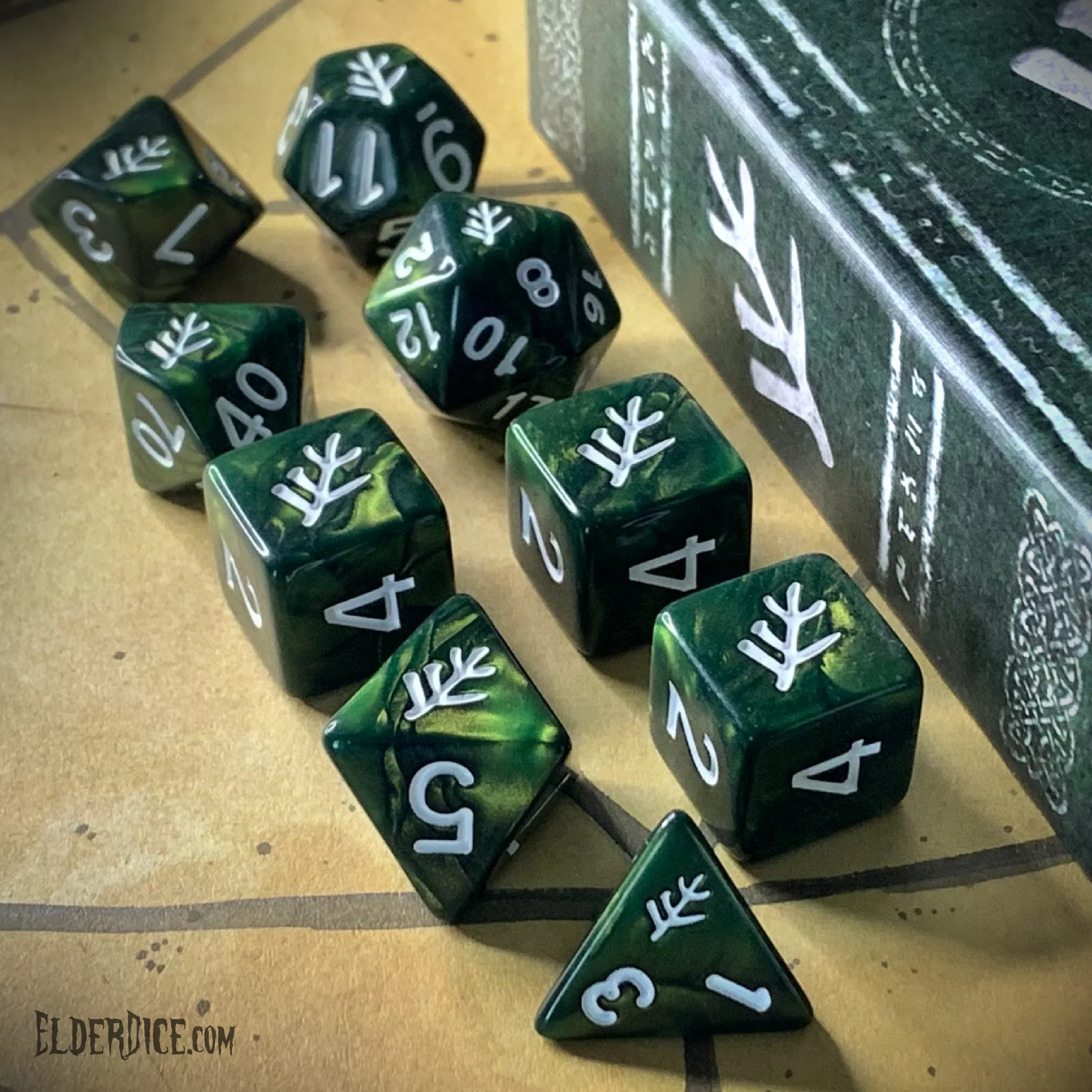 Dice - Infinite Black - Elder Dice | Event Horizon Hobbies CA