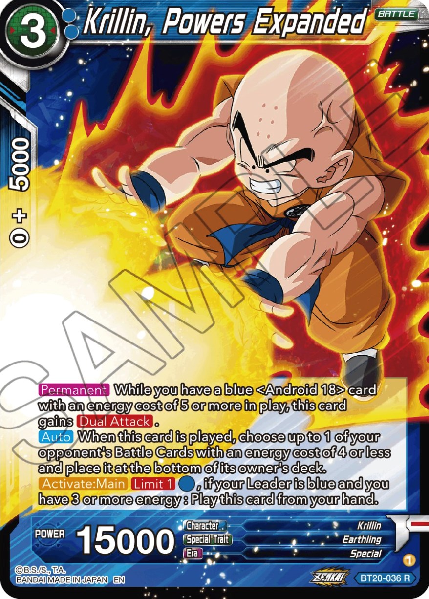 Krillin, Powers Expanded (BT20-036) [Power Absorbed] | Event Horizon Hobbies CA