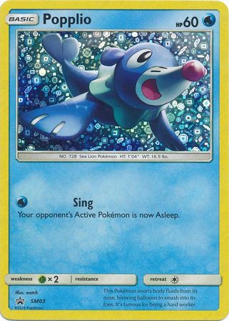 Popplio (SM03) (General Mills Promo) [Sun & Moon: Black Star Promos] | Event Horizon Hobbies CA