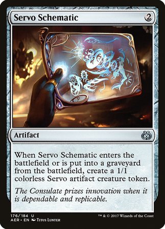 Servo Schematic [Aether Revolt] | Event Horizon Hobbies CA