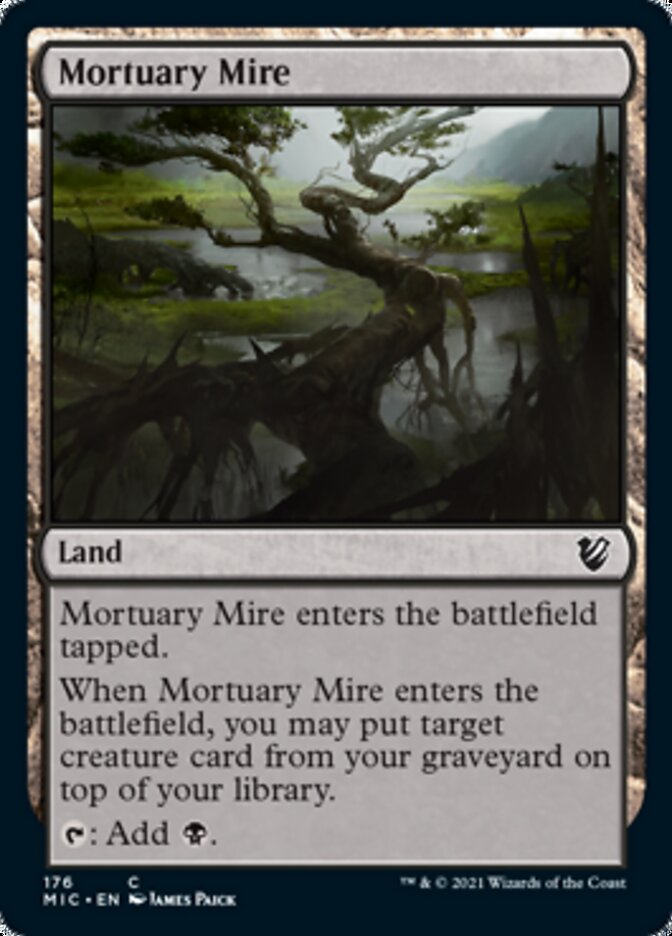 Mortuary Mire [Innistrad: Midnight Hunt Commander] | Event Horizon Hobbies CA