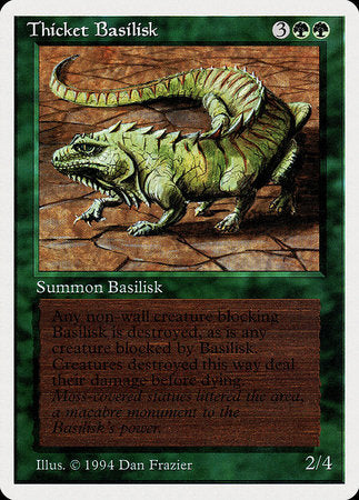 Thicket Basilisk [Summer Magic / Edgar] | Event Horizon Hobbies CA