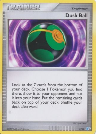 Dusk Ball (9/12) [Diamond & Pearl: Trainer Kit - Manaphy] | Event Horizon Hobbies CA